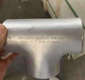 Alliage d'aluminium sans soudure soudé au bout 6061 6063 1 pouce SCH40 - Product Image 2