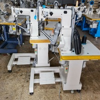 Machines automatiques de découpe latérale et de couture pour la fabrication de chaussures en cuir