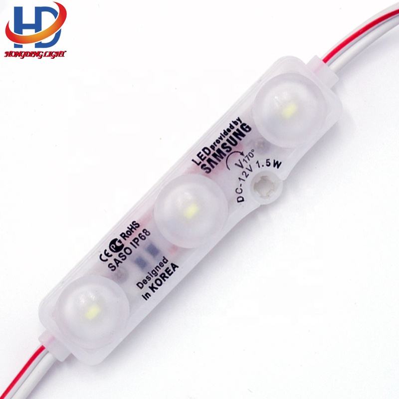 12V Highlight LED Module 1.5W 3LEDs Waterproof 5630/5730 for Channel ...