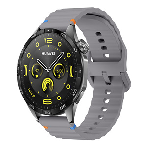 20mm 22mm Morden Style Suture Sport Bracelet en Silicone pour Samsung Galaxy <span class=keywords><strong>Watch</strong></span> 7/6/5/4 <span class=keywords><strong>Huawei</strong></span> GT 5/4 22MM - Product Image 1