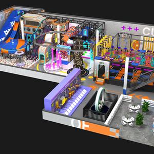 Construye el Centro de Juegos de Tus Sueños: Diseños Personalizados de Castillos Inflables para Centros Comerciales y Escuelas - Product Image 6