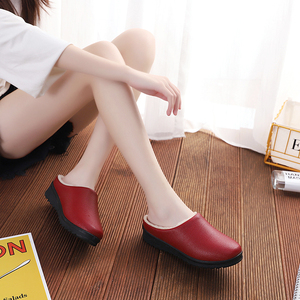 Nouvelles Chaussures d'Hiver Chaudes pour Femmes en Coton <span class=keywords><strong>avec</strong></span> Tige en PU Artificiel, Semelle Extérieure Imperméable Antidérapante et Résistante à l'Usure, Modèle Baotou pour la Maison et l'Extérieur - Product Image 6