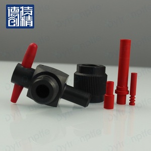 Composants industriels Dechuang en PTFE modifié, fibre de carbone, polystyrène et disulfure de molybdène, référence DC-008 - Product Image 2