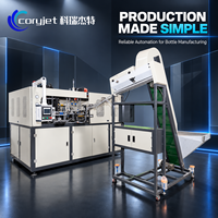 Machine de soufflage de bouteilles PET 1500 ml à 2 cavités, automatique, facile à utiliser, pour ligne d'emballage chimique, avec moteur haute performance