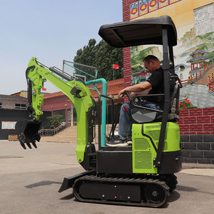 Mini-excavatrice sur chenilles Somate 950 kg avec moteur Koop Diesel certifié Euro V pour petites exploitations agricoles et vergers, engrenage de pompe personnalisé, facile à utiliser - Product Image 3