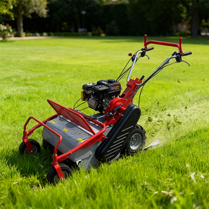 Mini Cortadora de Césped Hidráulica de Martillos, a <span class=keywords><strong>Gasolina</strong></span>, Fácil de Operar, Equipo de Jardinería - Product Image 1