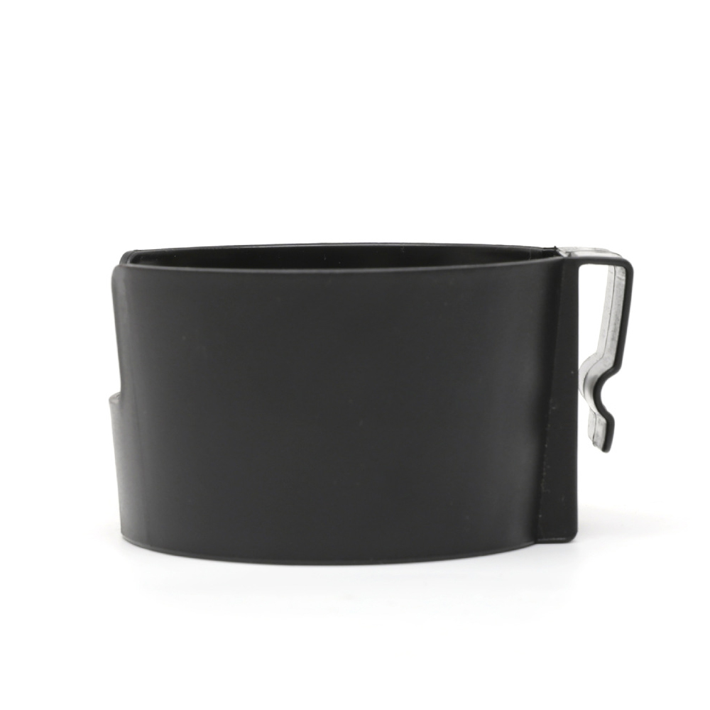 Single DIN Cup Holder - Universal Black ABS Auto Car Radio Pocket Storage Box Drink Holder