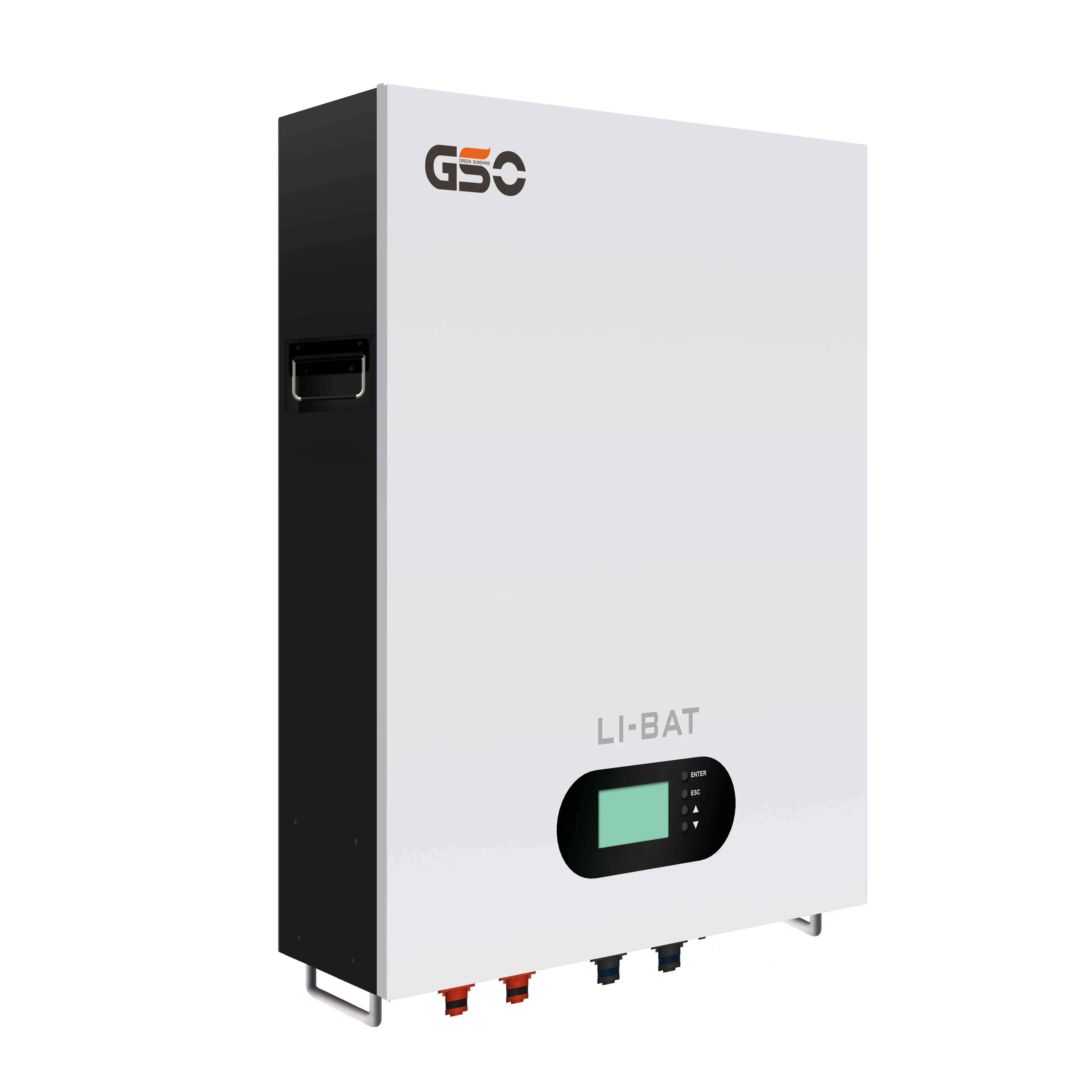 GSO חדש מוצר 48V 100ah 200ah Lifepo4 סוללה אנרגיה סולארית קיר ליתיום סוללות 5Kwh 10Kwh