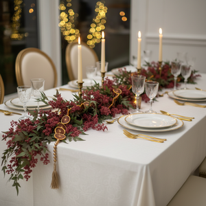 <span class=keywords><strong>Guirlande</strong></span> de décoration en <span class=keywords><strong>eucalyptus</strong></span> rouge bordeaux en gros, <span class=keywords><strong>guirlande</strong></span> d'automne et décorations de Thanksgiving - Product Image 6