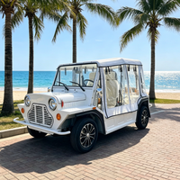 Voiture électrique Moke Beach Buggy 4 places, nouvelle conception, batterie lithium, certifiée EEC, 96V, version originale.