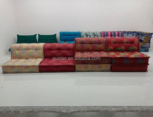 आर्ब लिविंग रूम फर्नीचर फर्श सोफे कपड़े मॉड्यूलर सेट महाजोंग सोफा संयोजन फर्नीचर आधुनिक मशीन - Product Image 3