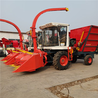 Machine d'ensilage de maïs Luzerne Récolte de fourrage Machine d'ensilage Moissonneuse Machine d'ensilage à disque automotrice