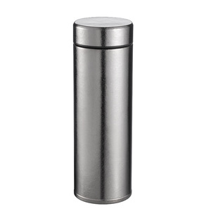 Titanium Insulated Cup Vacuum Double Wall Portable <b>Tea</b> Cup Business Gift Water Bottle Silver High End Gift Box - Product Image 1
