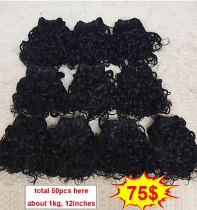 Promoción: 50 Piezas, 75$, Paquetes de Cabello Humano Ondulado al Agua, Extensiones de Cabello Humano Rizado y Ondulado Brasileño al Por Mayor - Product Image 3