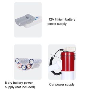 Megáfono Portátil <span class=keywords><strong>de</strong></span> 50W, Altavoz con Alcance <span class=keywords><strong>de</strong></span> 1000m, Sirena <span class=keywords><strong>de</strong></span> Alarma con Grabador <span class=keywords><strong>de</strong></span> <span class=keywords><strong>Voz</strong></span> - Product Image 4