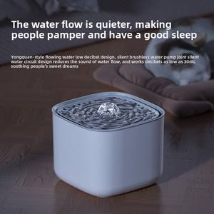 Dispensador de Agua para Gatos, Moderno, Ecológico, Automático, con Filtro de Recirculación, Gran Capacidad, Silencioso, USB - Product Image 2