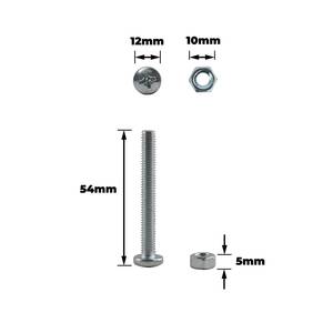 Vis/Moyeu M6x50mm pour machine à panier <span class=keywords><strong>PAN</strong></span> SLT - Product Image 2