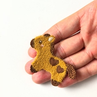 Op maat gemaakte 3D geborduurde strijkbare huisdierpatches Gepersonaliseerde dierenbadge DIY