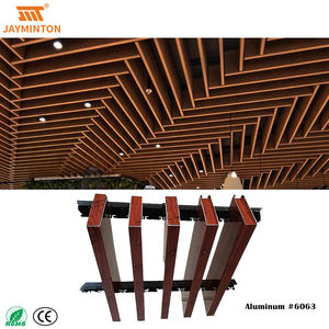 <span class=keywords><strong>Plafond</strong></span> décoratif en faux aluminium en forme de U Jayminton Factory, extrudé pour mur, garage, <span class=keywords><strong>couloir</strong></span>, hall, magasin, salle d'exposition, aéroport - Product Image 1