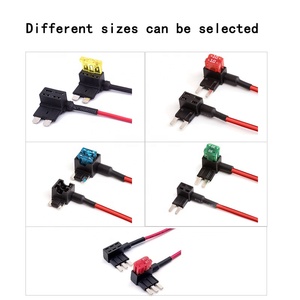 Portafusibles Enchufable para Automóvil con Terminal de Fusible Adicional, Apto para Circuitos de 12V, 24V y 32V en Camiones y Automóviles - Product Image 2