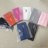 Headband HB50001 Solid Anti Slip dengan Logo Cetak, untuk Latihan Yoga, Olahraga, dan Senam, Rajutan, Penyerap Keringat, Aksesoris, Ikat Rambut Elastis