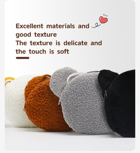 Nuova graziosa <span class=keywords><strong>borsa</strong></span> a tracolla per gatti in peluche piccolo orso <span class=keywords><strong>borsa</strong></span> a tracolla in poliestere alla moda per bambini - Product Image 5