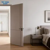 Puertas Interiores Insonorizadas Minimalistas para Cocina, Paneles Acústicos de Madera, Malla de Fibra de Vidrio Impermeable y Resistente a Insectos