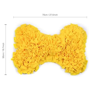 Alfombra olfativa para perros, manta de entrenamiento olfativo, almohadilla para olfatear, comedero lento para alimento, alivia el estrés, serie de huesos. - Product Image 4