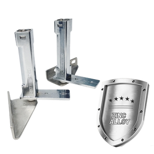 LongHey Manual Self-Closing Zinc Alloy L Shape Refrigerator Lower Door <strong>Hinge</strong> for Kitchen <strong>Fridge</strong> - Product Image 6