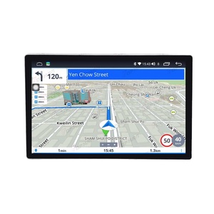 Lecteur multimédia vidéo stéréo Android 13 "pour modèle de voiture universel Navigation GPS sans fil Écran vertical tactile IPS complet - Product Image 1
