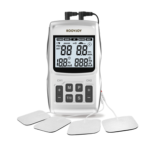 라운드웨일 5-in-1 TENS <span class=keywords><strong>EMS</strong></span> RUSS if MIC 콤보 전기치료기 (관절, 허리, 목, 전신 통증 완화용) - Product Image 1