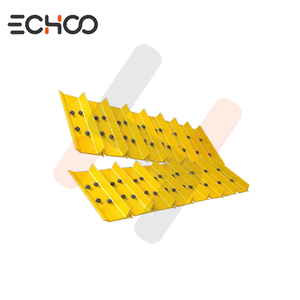 แผ่นติดตาม17M-32-31110 195-32-11111สำหรับอุปกรณ์เสริมเฟรมรถปราบดิน Komatsu - Product Image 2