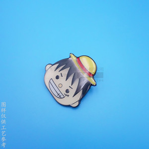 Custom Metal Bag <b>Label</b> Anime Character Cartoon 30mm Zinc Alloy For Bags - Product Image 1