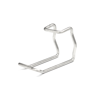 Support en fil métallique ondulé en acier inoxydable sur mesure avec clip à ressort pour l'organisation de la maison et une utilisation polyvalente - Product Image 2