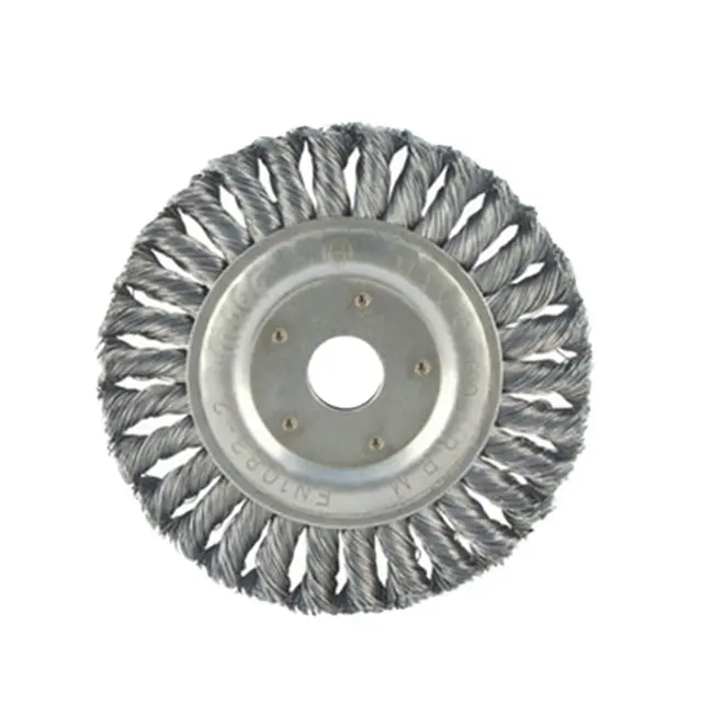 200mm Twisted knot wire wheel brush