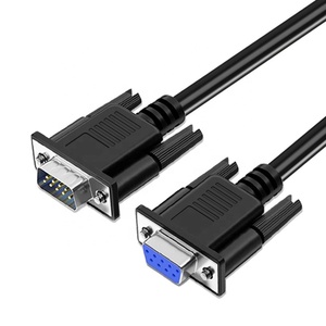 Câble de données industriel DB9 à port série 232, à tête unique, 9 conducteurs, connexion sans soudure, mâle-femelle, double blindage - Product Image 3