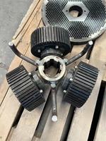 Nouvelle Granulatrice Agricole pour Aliments du Bétail, Machine à Granulés de Paille et de Maïs à Matrice Plate 220V, Garantie 3 Mois