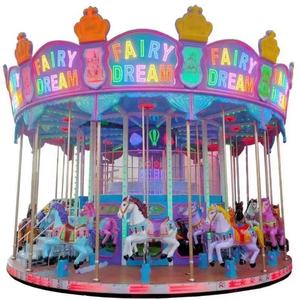 Pas cher Manège de Parc D'attractions Attrayant 12/16 Siège Électrique Carrousel Merry Go Round Enfants Carrousel À Vendre - Product Image 6