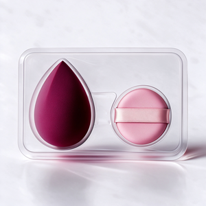Wholesale Custom Printed Paper <b>Boxes</b> With Clear Display Window For Beauty Egg Sponge <b>Makeup</b> Sponge Packaging - Product Image 5
