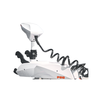 Nouveau Kit d'Hélice Marine Durable avec Moteur Électrique Hors-Bord GPS 24V pour Bateau, Moteur de Trolling pour Eau Salée Noir 34-125lbs Modèle en Promotion