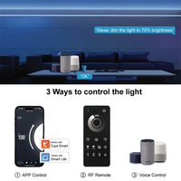 Controlador de Tiras LED Tuya Smart de 4 Zonas con Control Remoto 12/48V 1CH para WIFI ZIGBEE 2.4G Mesh Group Sync Color MC201X