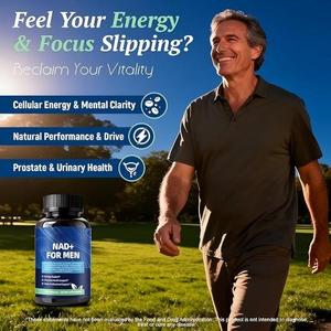 Capsule NAD+ Plus per Uomini, Supporto Energetico Professionale Maschile con CoQ10, Resveratrolo, <span class=keywords><strong>Quercetina</strong></span>, Saw Palmetto - Product Image 2