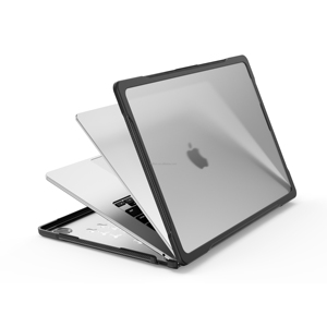 Funda Protectora Híbrida de TPU y PC con Borde Suave, Semi-Transparente, <span class=keywords><strong>para</strong></span> <span class=keywords><strong>MacBook</strong></span> Air 15 M5 2026 A3448, Diseño Exclusivo - Product Image 2