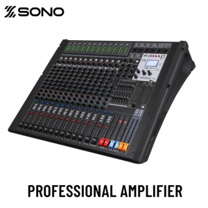 Console de mixage amplifiée professionnelle TFB 12/16/24 <span class=keywords><strong>canaux</strong></span> 1000W*2 avec amplificateur intégré haute puissance et double DSP pour scène - Product Image 3