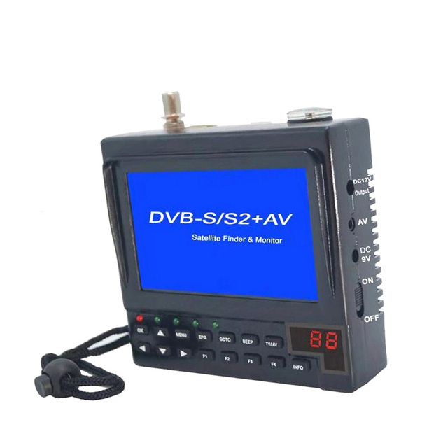 KPT-268AH DVB-S2 Satfinder Full HD Digital Satellite TV Receiver Finder Meter MPEG-4 DVB-S Sat Finder KPT 356H SATLINK WS-6933