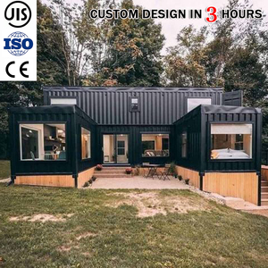 Case Mobili Personalizzate Sinoy, Casa <span class=keywords><strong>Container</strong></span> Prefabbricata con 2, 3, 4 Camere da Letto e Soggiorno, Villa <span class=keywords><strong>Container</strong></span> da Spedizione Prefabbricata da 40 Piedi - Product Image 2
