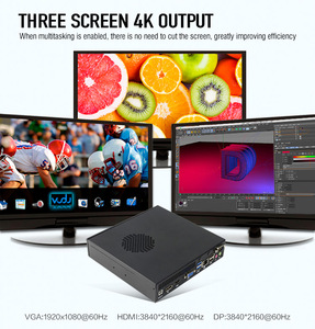 Sharerdp Hàng Mới H610 Mini PC 13th Gen Intel Core I3 I5 I7 I9 Itx Phần Cứng Máy Tính Để Bàn Chơi Game Win10 Fan Văn Phòng Máy Tính Mini - Product Image 4