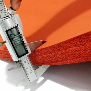 Spezielle rote hoch temperatur beständige Schwamm platte Bronzing Dichtung platte Heiß präge platte Silikons chaum platte - Product Image 2