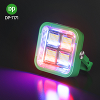 DP vente en gros panneau solaire intégré lampe d'inondation d'urgence à LED rechargeable crochet portable extérieur intérieur avec sortie