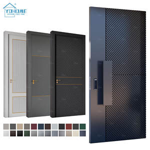 Puerta delantera americana Villa <span class=keywords><strong>de</strong></span> <span class=keywords><strong>lujo</strong></span> contemporánea <span class=keywords><strong>Mansiones</strong></span> Residencias <span class=keywords><strong>de</strong></span> alta gama Hogar Puertas delanteras <span class=keywords><strong>de</strong></span> pivote exterior <span class=keywords><strong>de</strong></span> aluminio modernas - Product Image 2